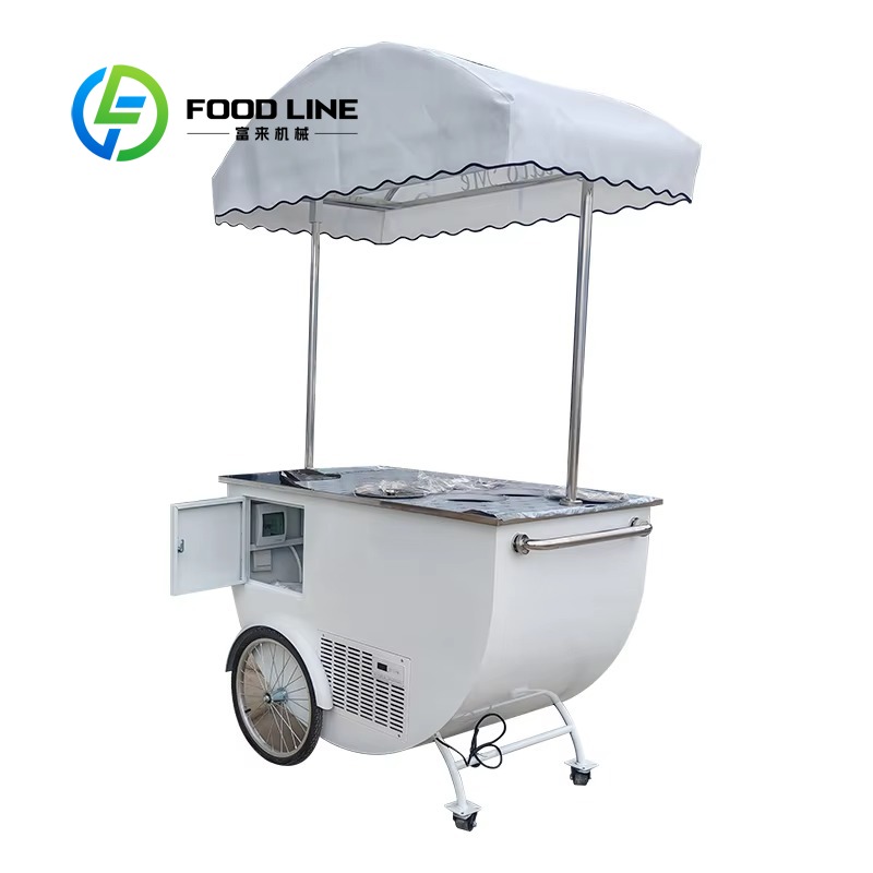 Hot Dog Vending Cart - عربة بيع متنقلة تجارية مخصصة للاستخدام