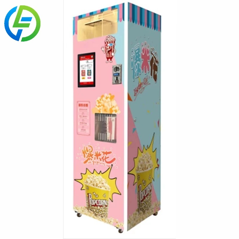 Popcorn Vending Machine - آلة بيع الفشار الذكية المحمولة المخصصة