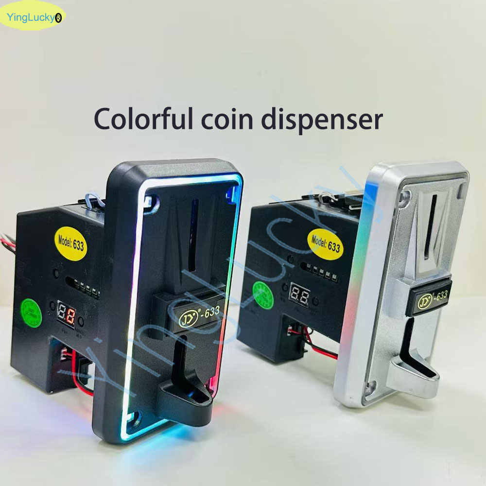 Coin Acceptor Selector - الملونة LED متعددة عملة متقبل عملة
