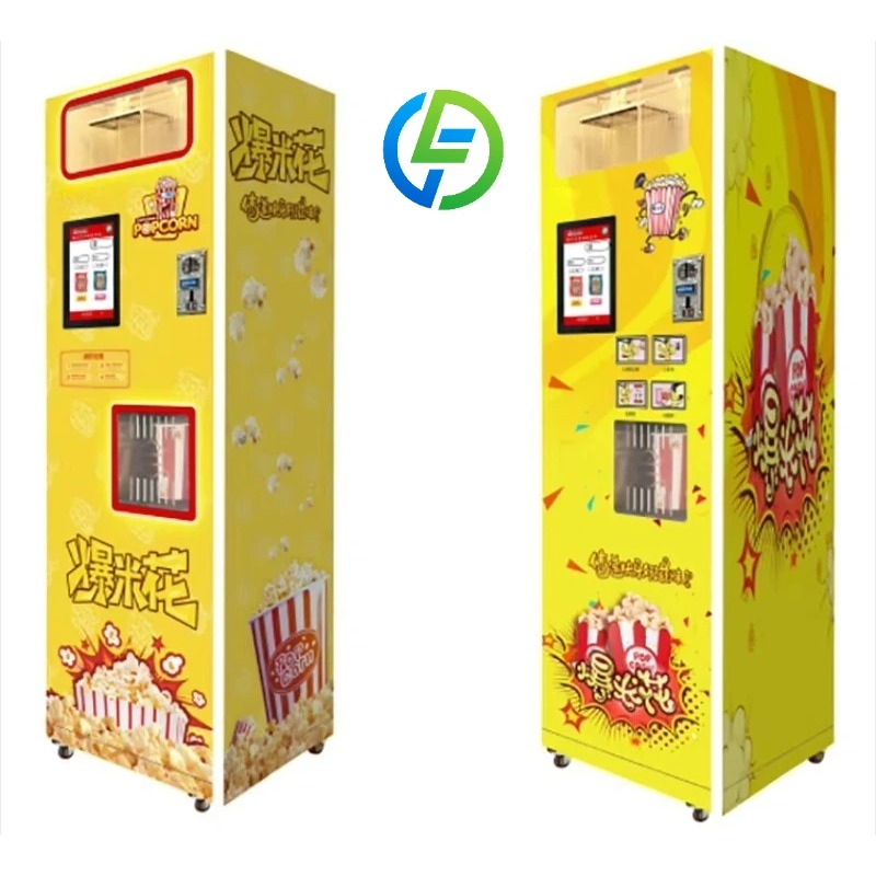 آلة بيع الفشار الذكية المحمولة - مراجعة Popcorn Vending Machine وسعره
