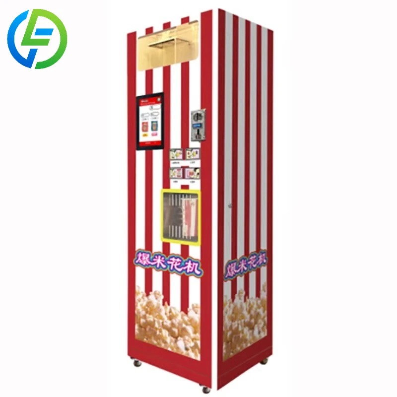 آلة بيع الفشار الذكية المحمولة - مراجعة Popcorn Vending Machine وسعره