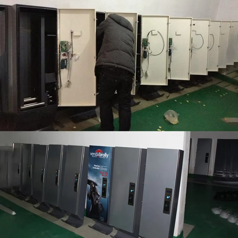 ماكينة بيع المظلات مع قارئ الع - مراجعة Bill Acceptor Vending وسعره