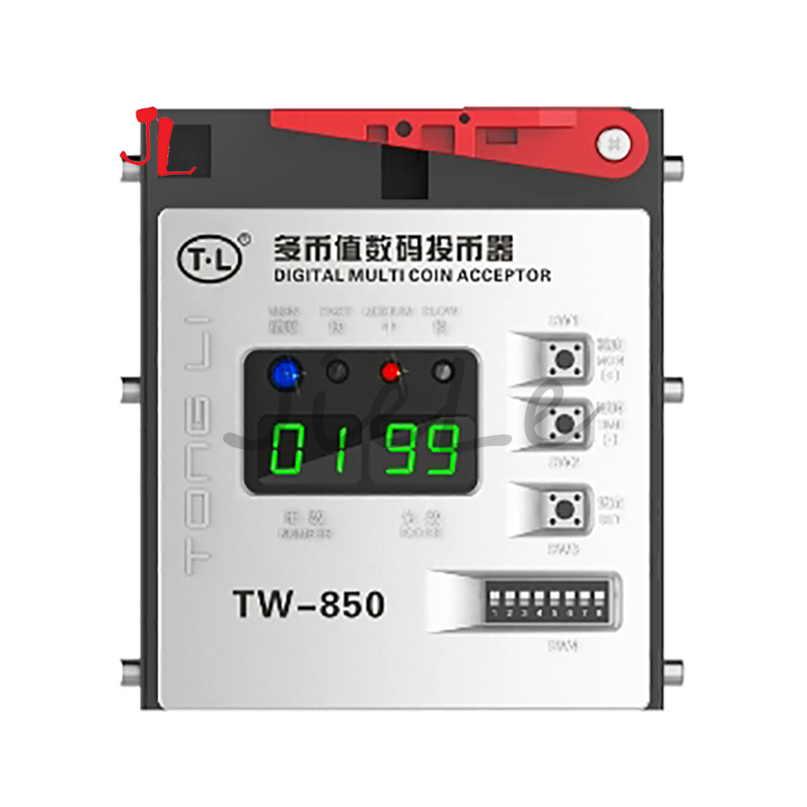 TL TW-850 متقبل العملات المتعد - مراجعة Coin Acceptor Selector وسعره