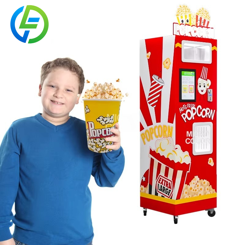 آلة صنع الفشار التجارية المخصص - مراجعة Popcorn Vending Machine وسعره