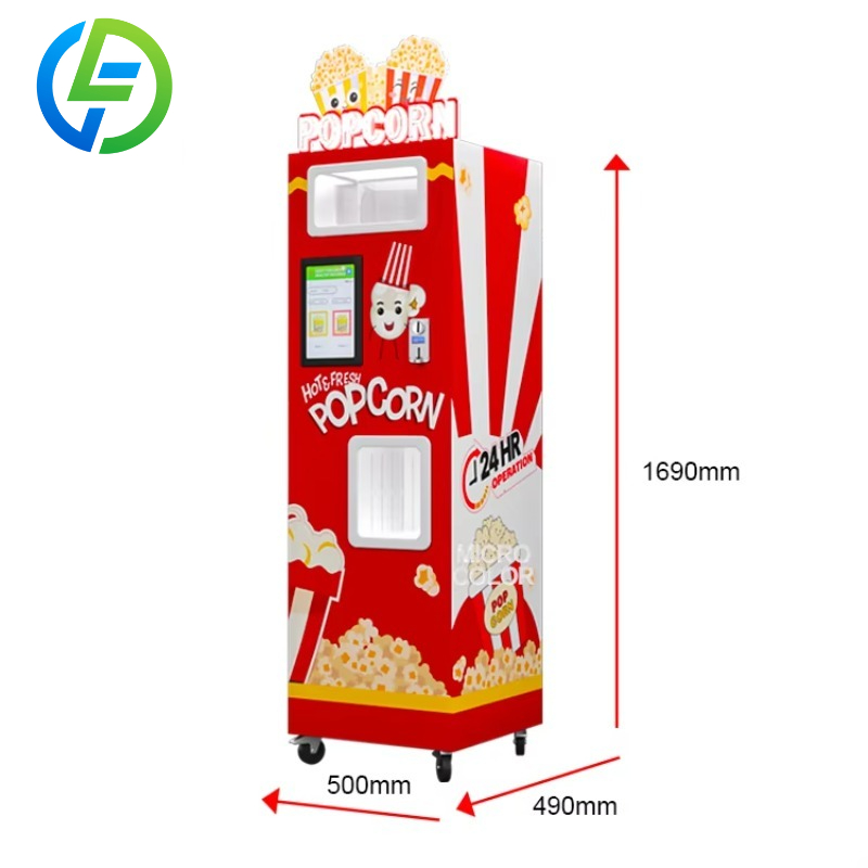 آلة صنع الفشار التجارية المخصص - مراجعة Popcorn Vending Machine وسعره